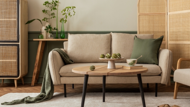 A comfy living room space A comfy living room space